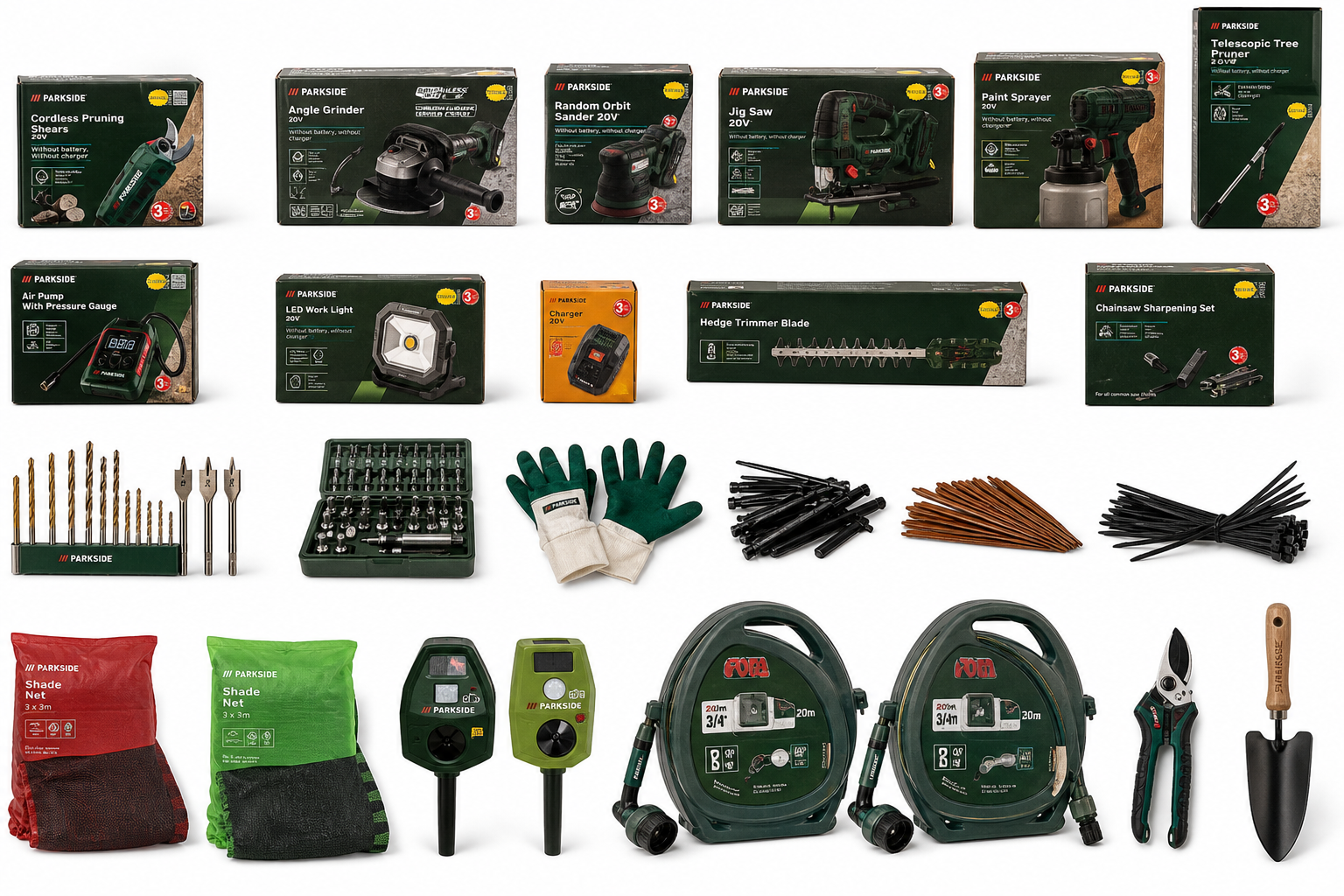 greensale parkside kézi szerszámok dobozos házi